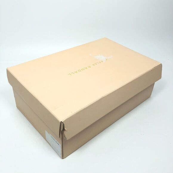 New OpBx Loeffler Randall Prisca Ankle Wrap Sandals Leather Strappy Dune Size 7 - Picture 9 of 11